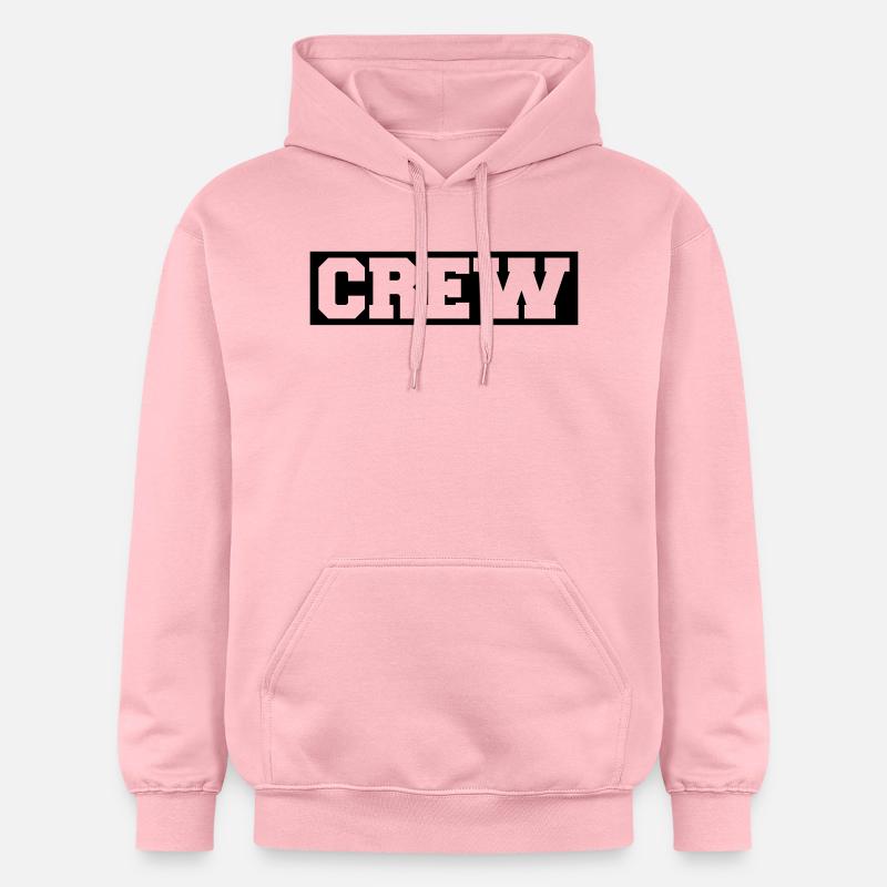 Crew - Sweat à capuche Softstyle® Gildan Unisexe - rose clair