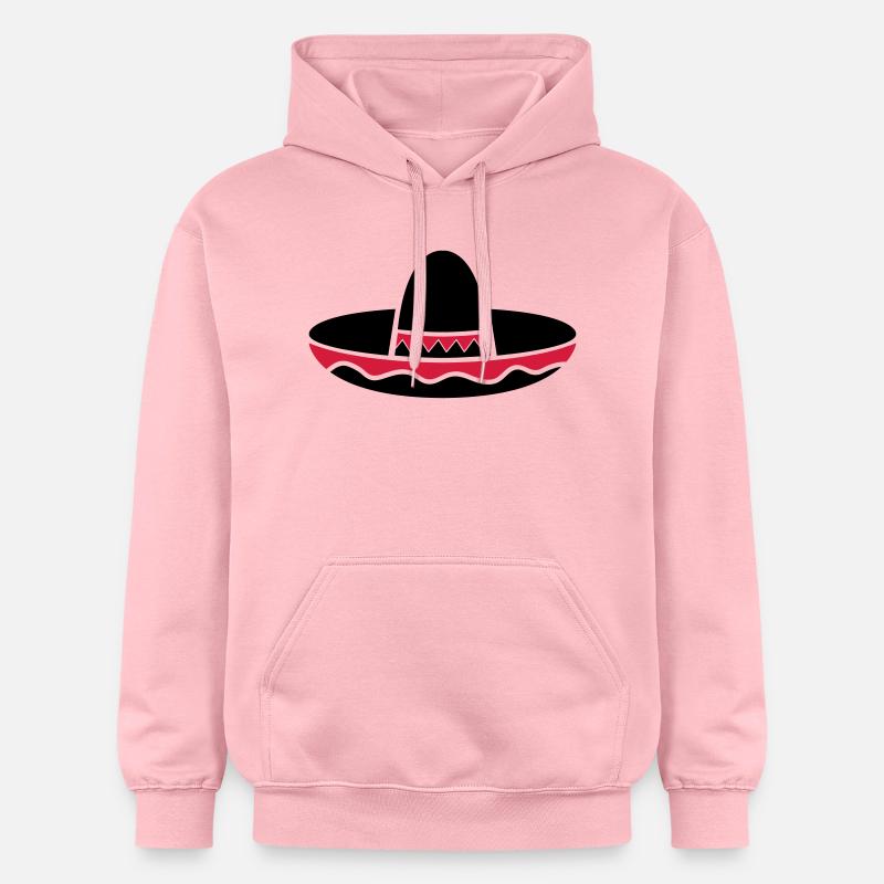mexico_hut_02 - Sweat à capuche Softstyle® Gildan Unisexe - rose clair