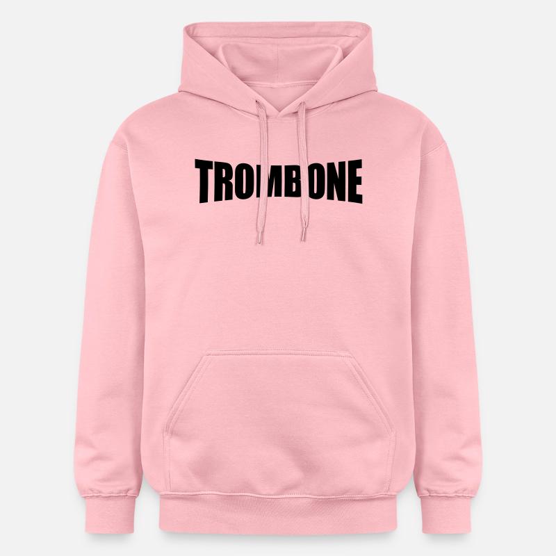 trombone - Sweat à capuche Softstyle® Gildan Unisexe - rose clair