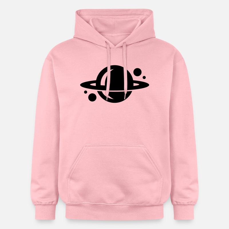 planète - Sweat à capuche Softstyle® Gildan Unisexe - rose clair
