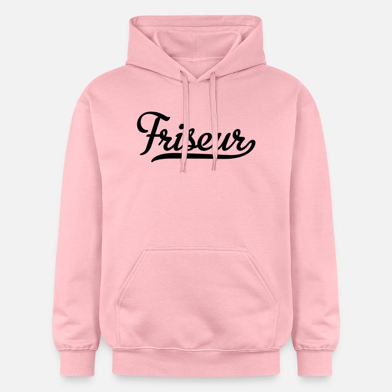 Coiffeur - Sweat à capuche Softstyle® Gildan Unisexe - rose clair