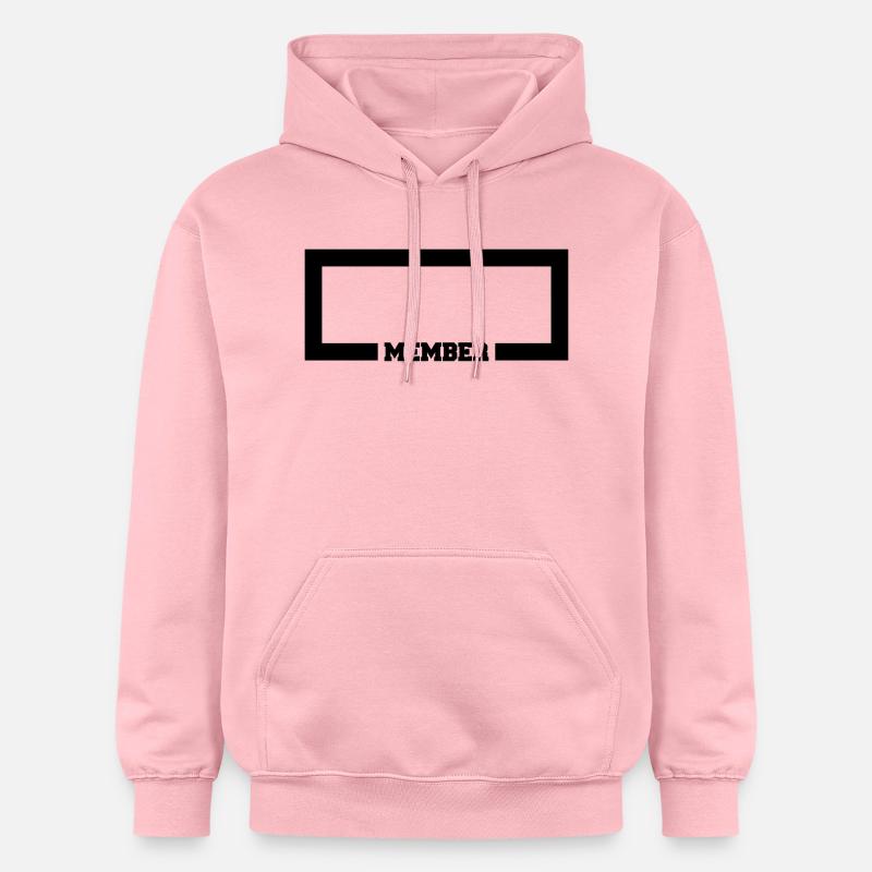 Member - Sweat à capuche Softstyle® Gildan Unisexe - rose clair