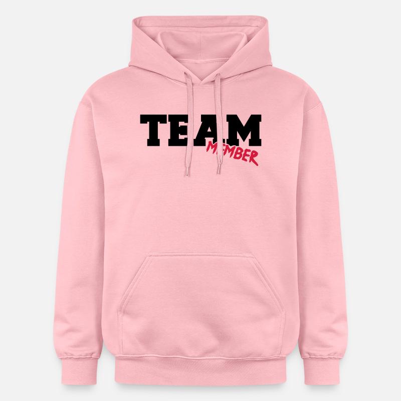 team_member - Sweat à capuche Softstyle® Gildan Unisexe - rose clair