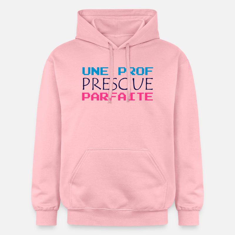 Ecole / Prof / Instit / Professeur / Maîtresse - Sweat à capuche Softstyle® Gildan Unisexe - rose clair