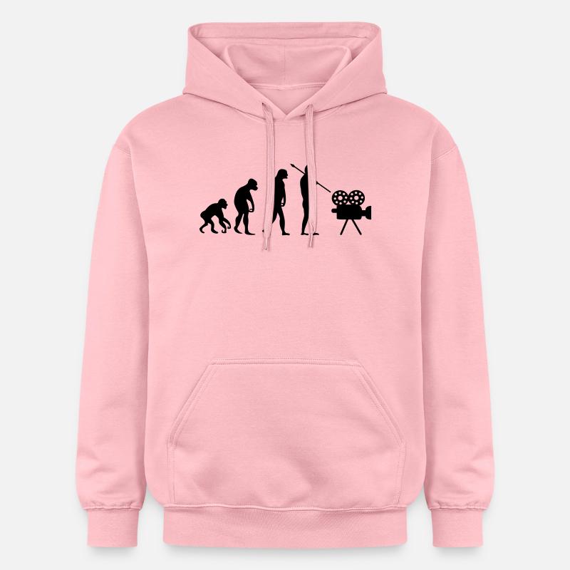 movie_evolution - Sweat à capuche Softstyle® Gildan Unisexe - rose clair