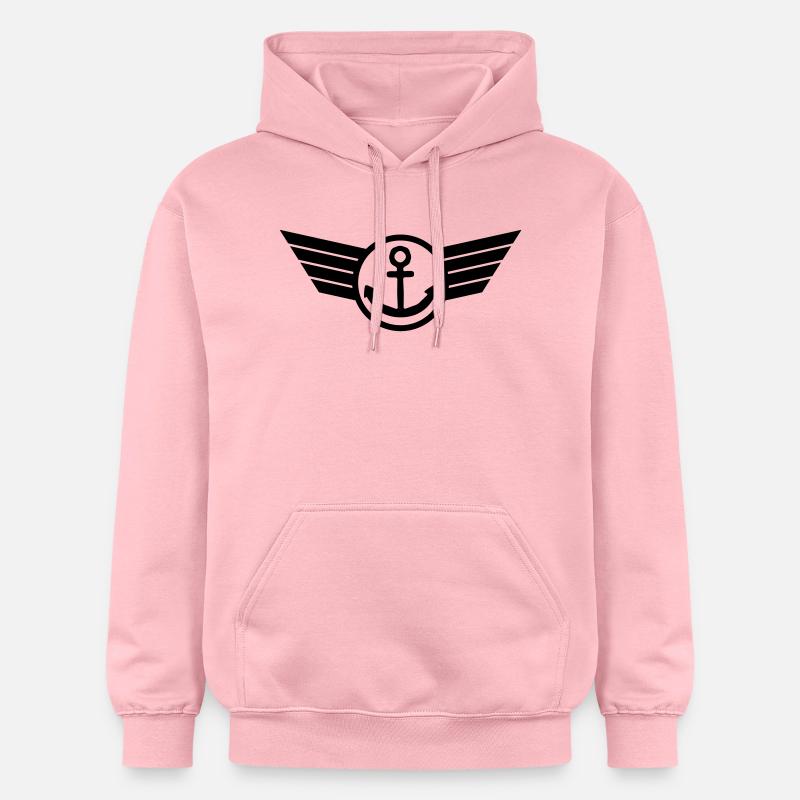 Anchor Logo - Sweat à capuche Softstyle® Gildan Unisexe - rose clair
