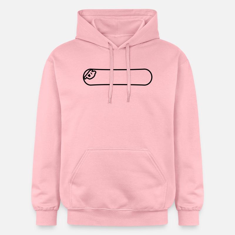 Snowboarders - Sweat à capuche Softstyle® Gildan Unisexe - rose clair