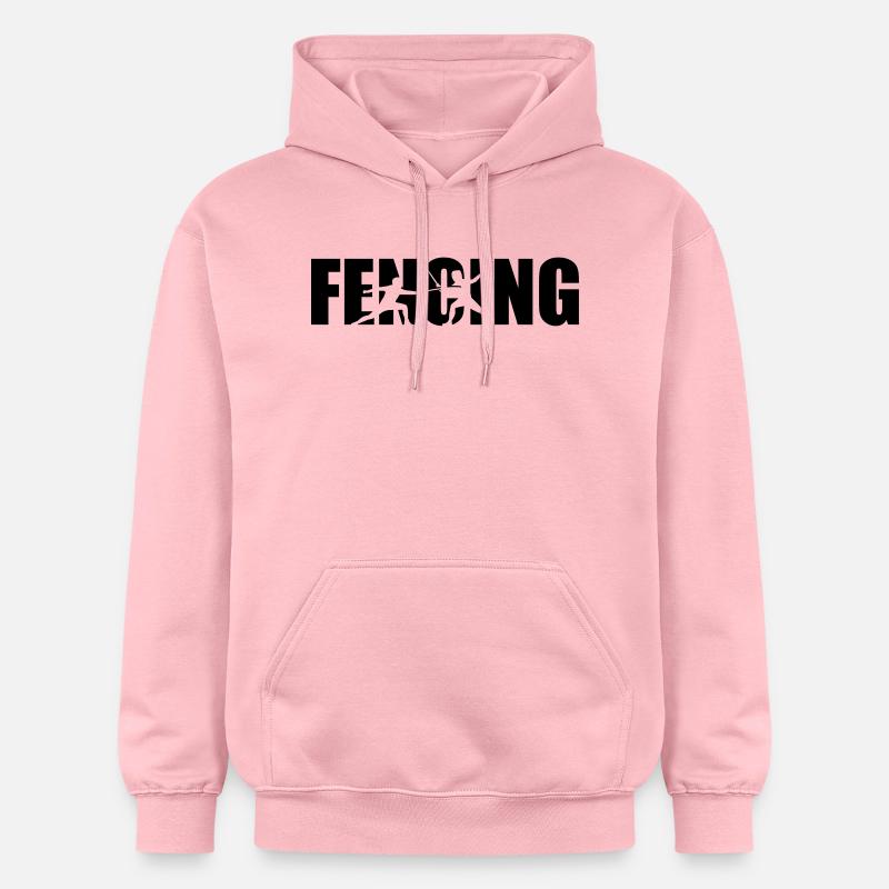 Fencing - Sweat à capuche Softstyle® Gildan Unisexe - rose clair