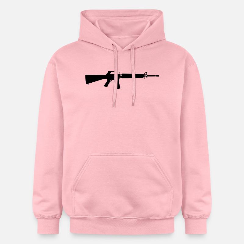 m16 - Sweat à capuche Softstyle® Gildan Unisexe - rose clair