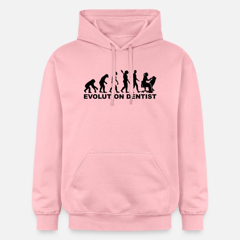 Dentiste - Sweat à capuche Softstyle® Gildan Unisexe - rose clair