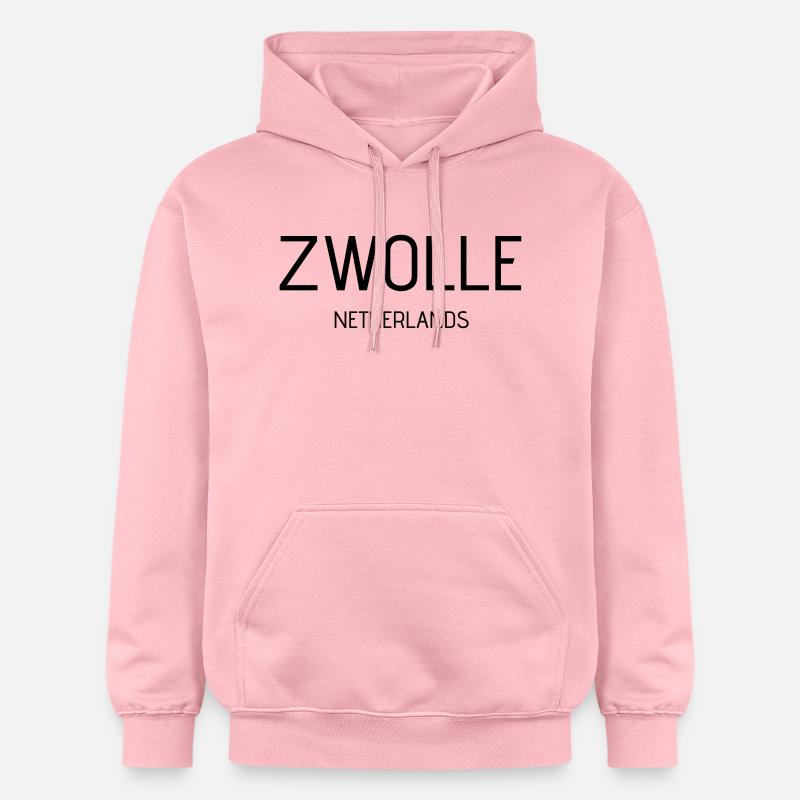 zwolle - Sweat à capuche Softstyle® Gildan Unisexe - rose clair