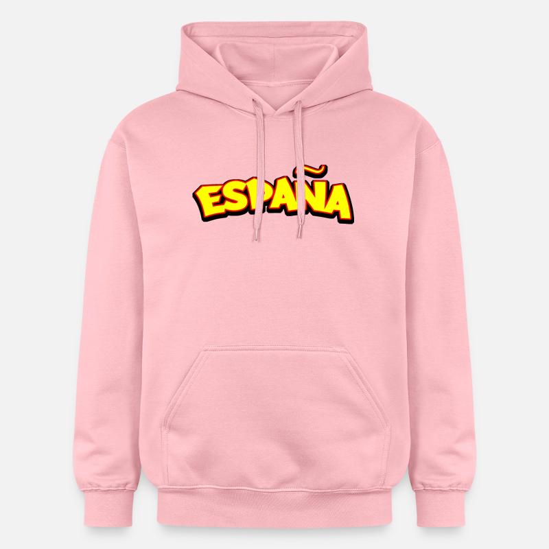 drapeau espagne españa - Sweat à capuche Softstyle® Gildan Unisexe - rose clair