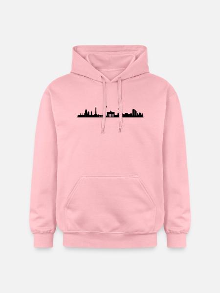 Berlin Classic - Gildan Unisex Softstyle® Midweight Hoodie - Hellrosa