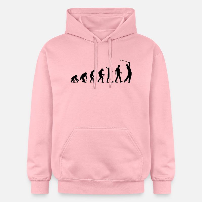 Evolution Of Golf - Gildan Unisex Softstyle® Midweight Hoodie - Hellrosa