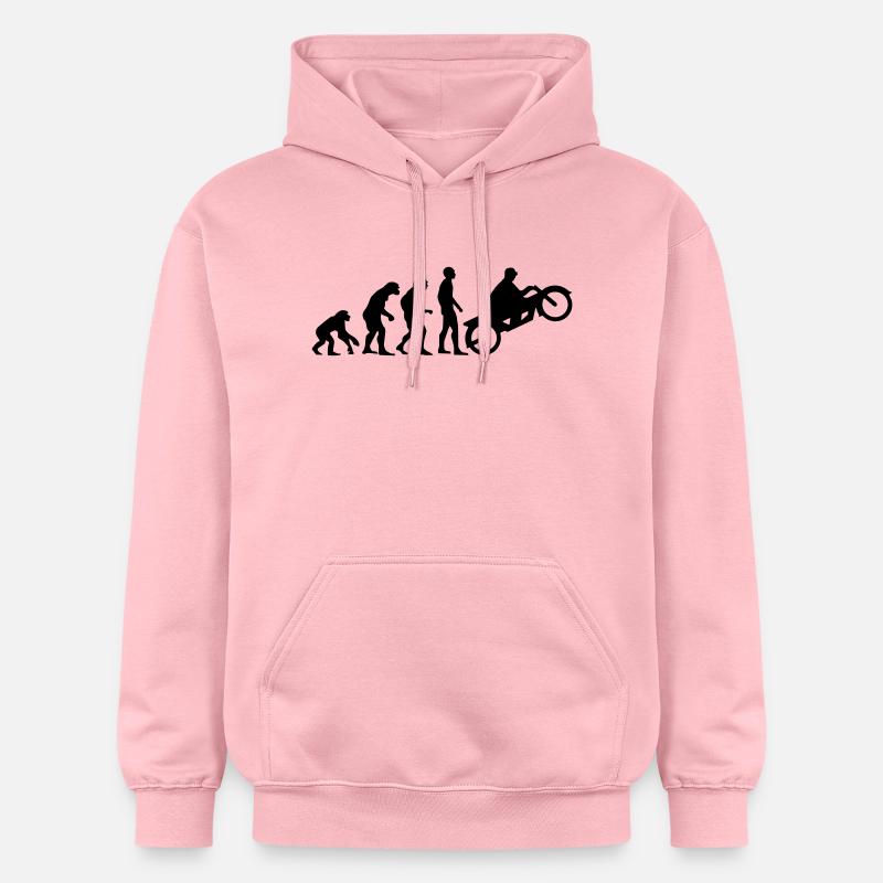 évolution du moteur 2 - Sweat à capuche Softstyle® Gildan Unisexe - rose clair