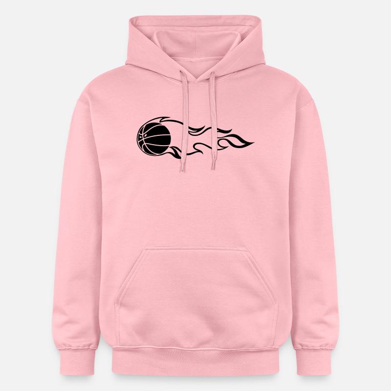 basket-fire - Sweat à capuche Softstyle® Gildan Unisexe - rose clair