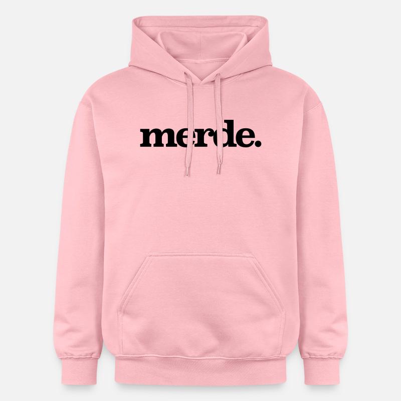 merde - Sweat à capuche Softstyle® Gildan Unisexe - rose clair