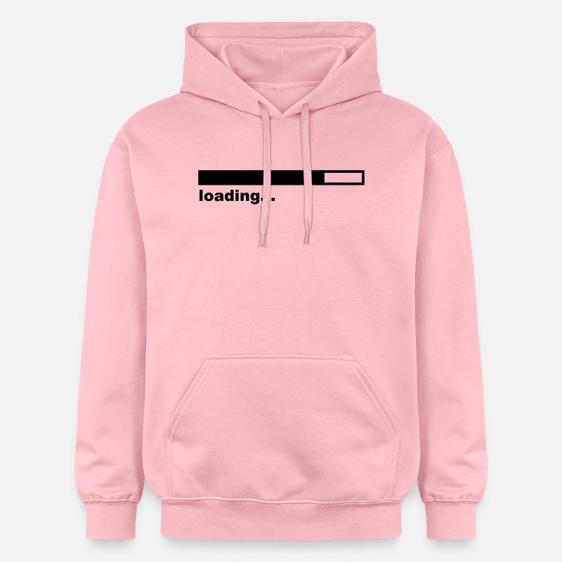 Loading Bar - Internet - Game - Sweat à capuche Softstyle® Gildan Unisexe - rose clair