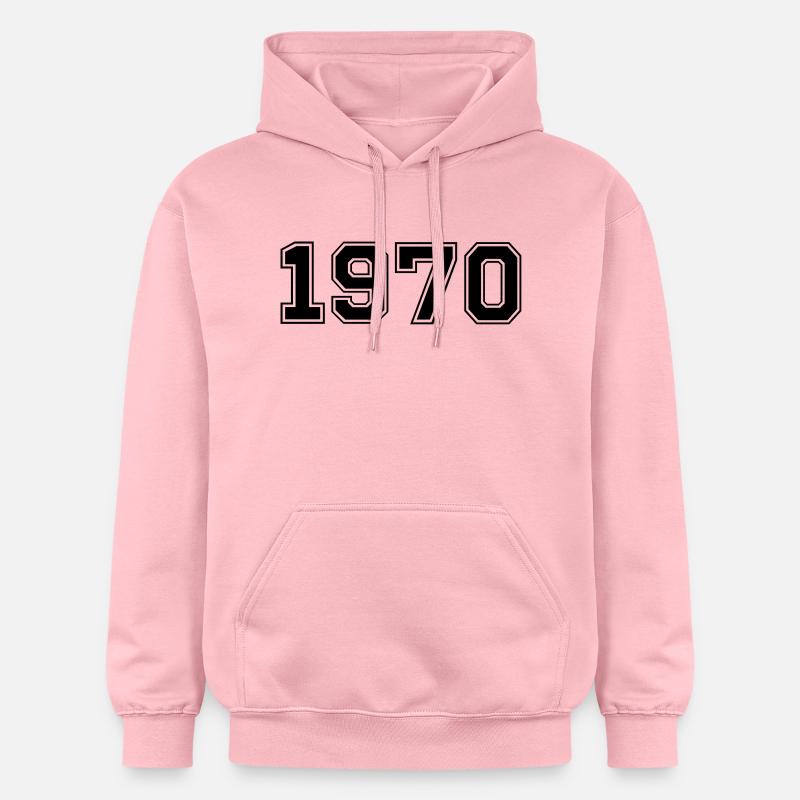 1970 - Sweat à capuche Softstyle® Gildan Unisexe - rose clair