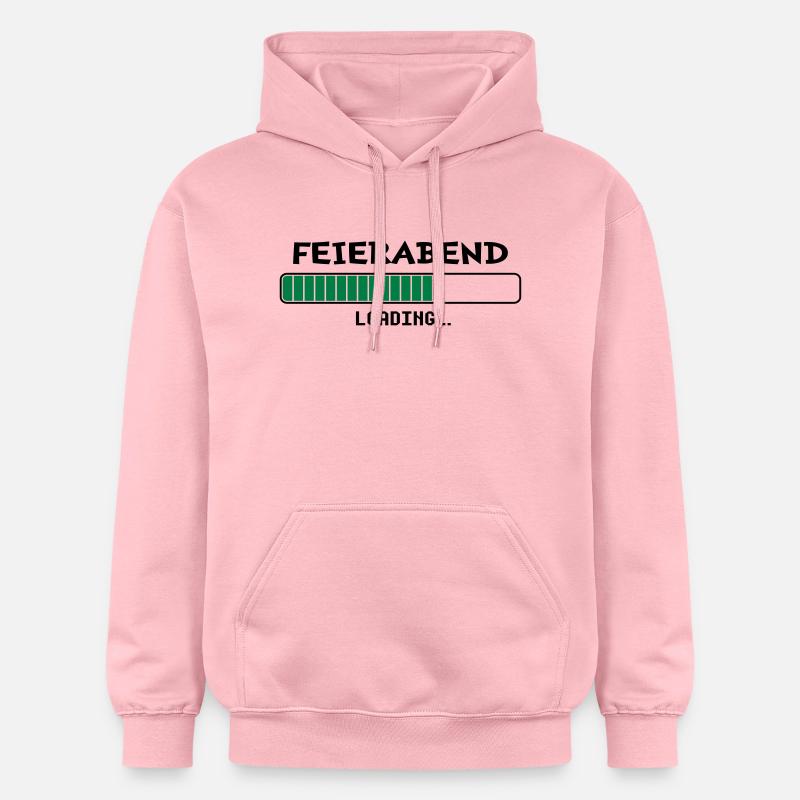 Feierabend loading... - Gildan Unisex Softstyle® Midweight Hoodie - Hellrosa
