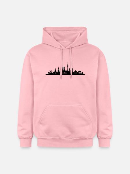 Skyline München - Gildan Unisex Softstyle® Midweight Hoodie - Hellrosa