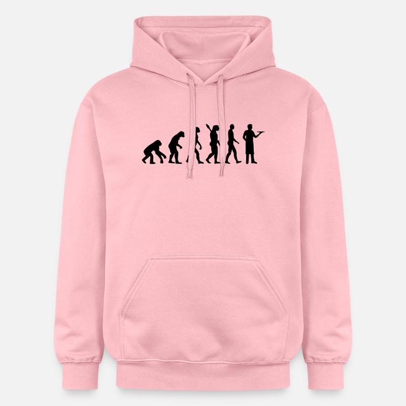 Evolution Garçon - Sweat à capuche Softstyle® Gildan Unisexe - rose clair