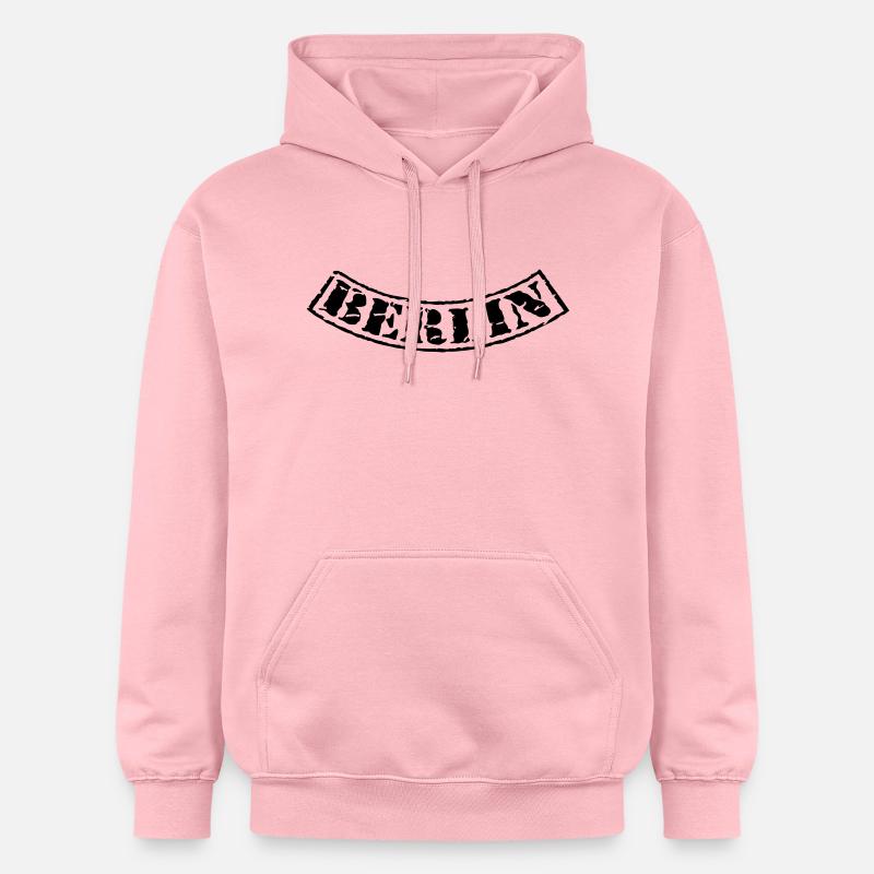 Cou Berlin - Sweat à capuche Softstyle® Gildan Unisexe - rose clair