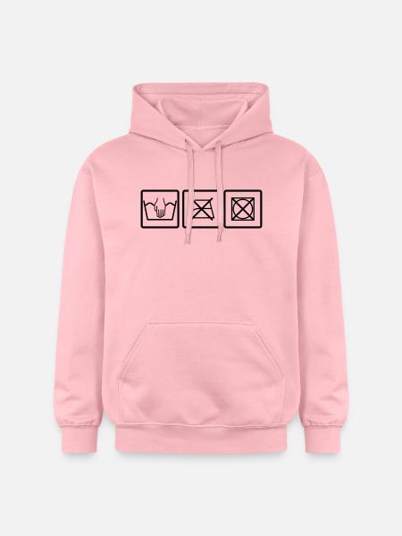 Handwäsche - Gildan Unisex Softstyle® Midweight Hoodie - Hellrosa