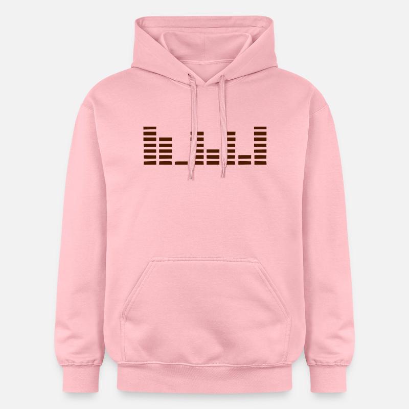 Equalizer - Sweat à capuche Softstyle® Gildan Unisexe - rose clair