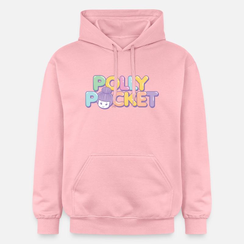 Polly Pocket™ Design Écriture - Sweat à capuche Softstyle® Gildan Unisexe - rose clair