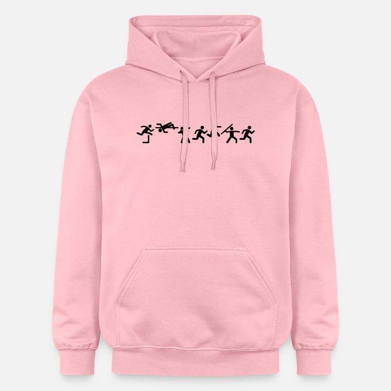 Heptathlon - Sweat à capuche Softstyle® Gildan Unisexe - rose clair