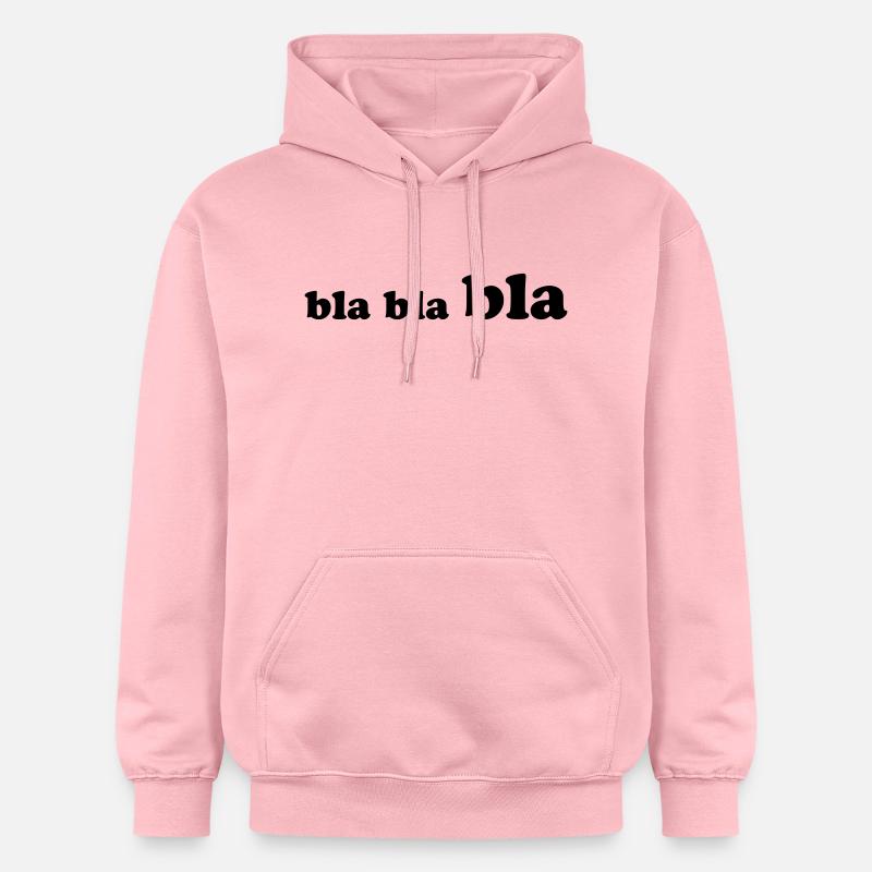 bla_bla_bla - Sweat à capuche Softstyle® Gildan Unisexe - rose clair