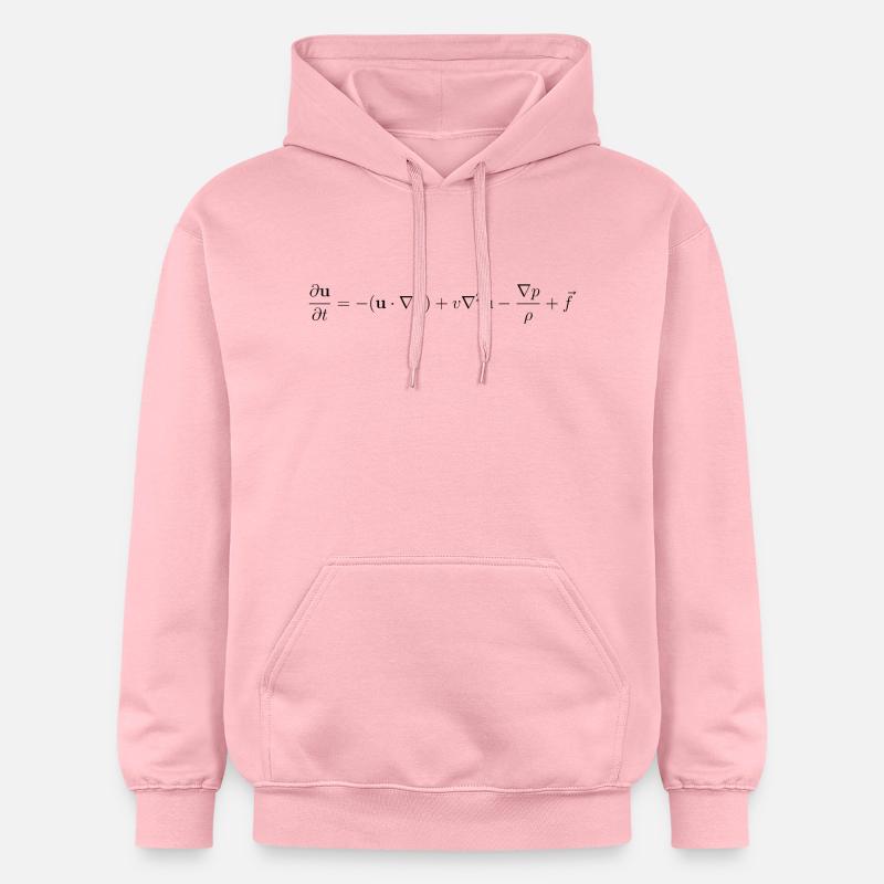 Équation dynamique fluide. - Sweat à capuche Softstyle® Gildan Unisexe - rose clair