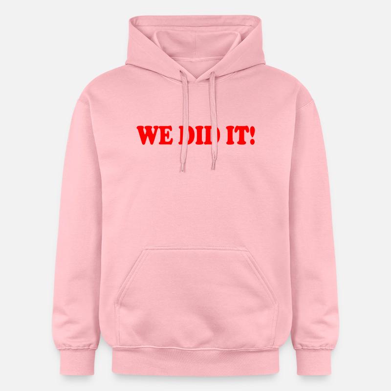 We did it - Sweat à capuche Softstyle® Gildan Unisexe - rose clair
