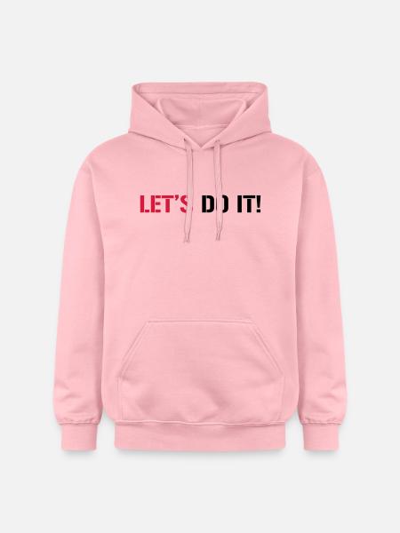 Let's do it! - Gildan Unisex Softstyle® Midweight Hoodie - light pink