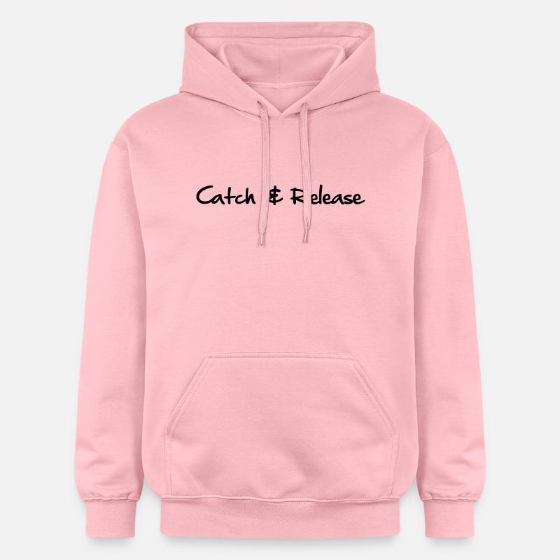 attraper et relâcher - Sweat à capuche Softstyle® Gildan Unisexe - rose clair