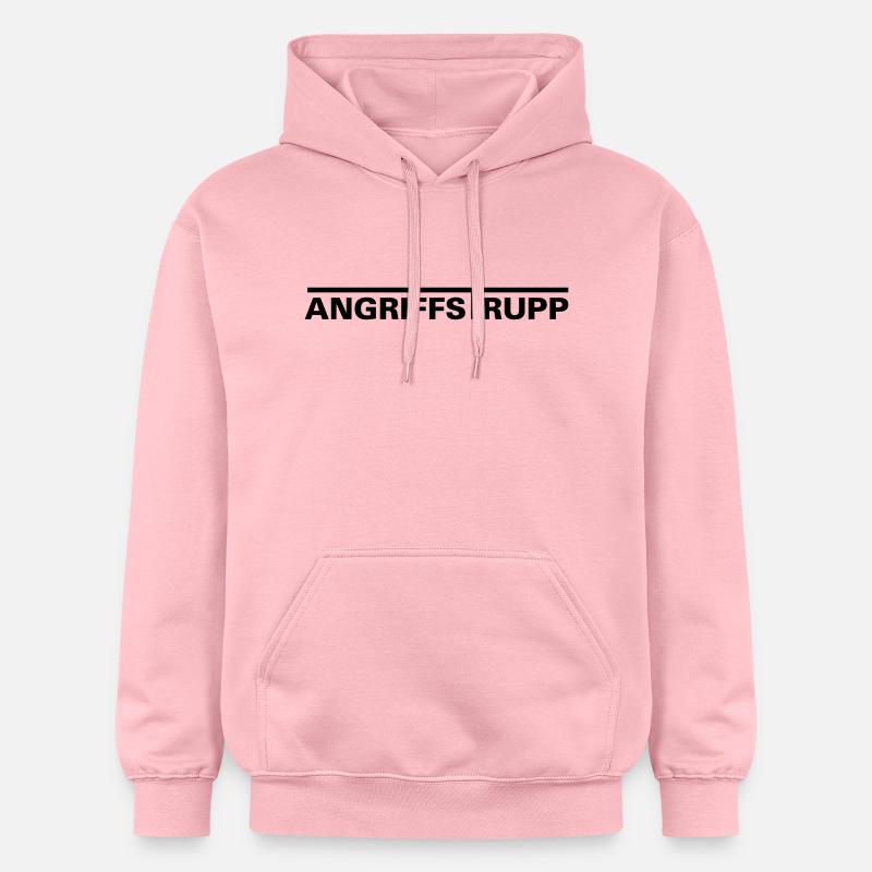Angriffstrupp - Gildan Unisex Softstyle® Midweight Hoodie - Hellrosa