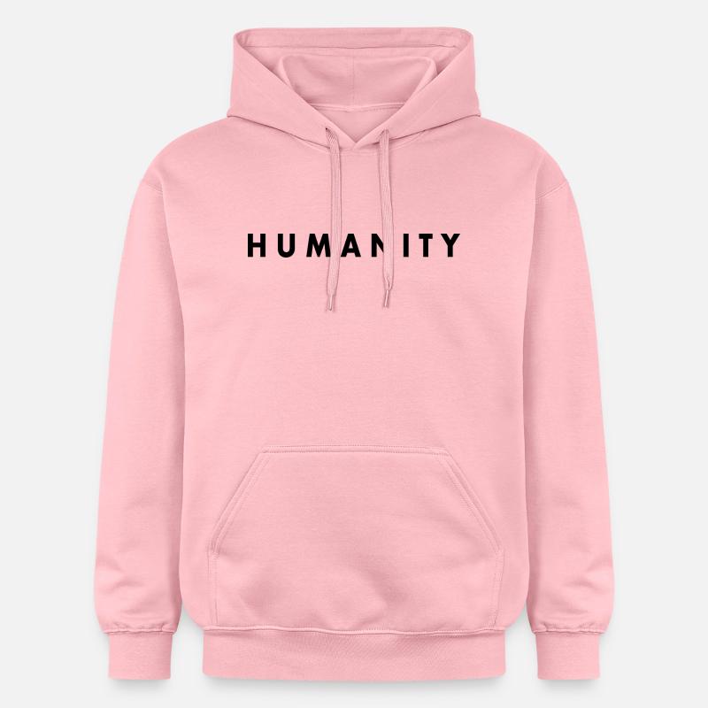 Humanity - Gildan Unisex Softstyle® Midweight Hoodie - Hellrosa