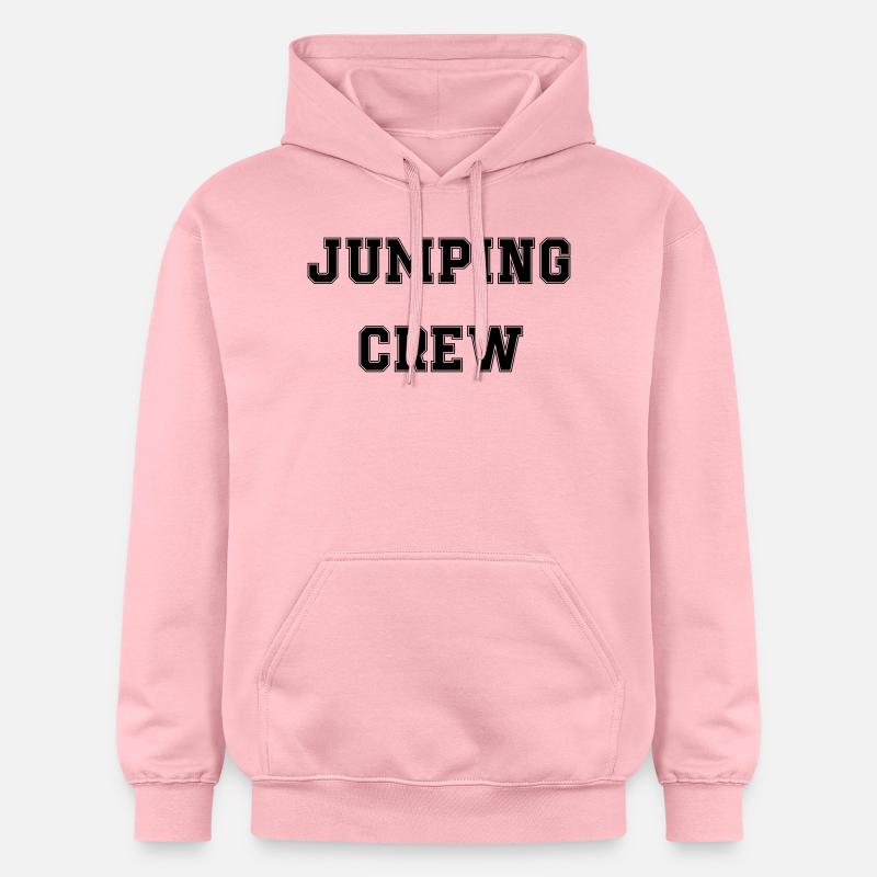 trampoline sauteuse cadeau saut sautant - Sweat à capuche Softstyle® Gildan Unisexe - rose clair