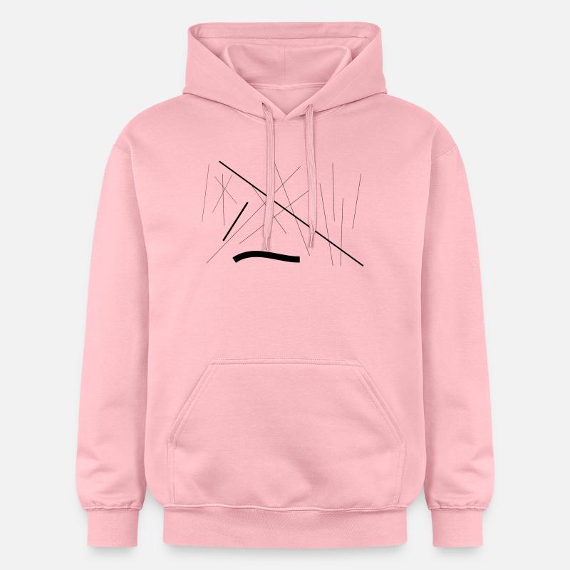 Tirets 1 - Sweat à capuche Softstyle® Gildan Unisexe - rose clair