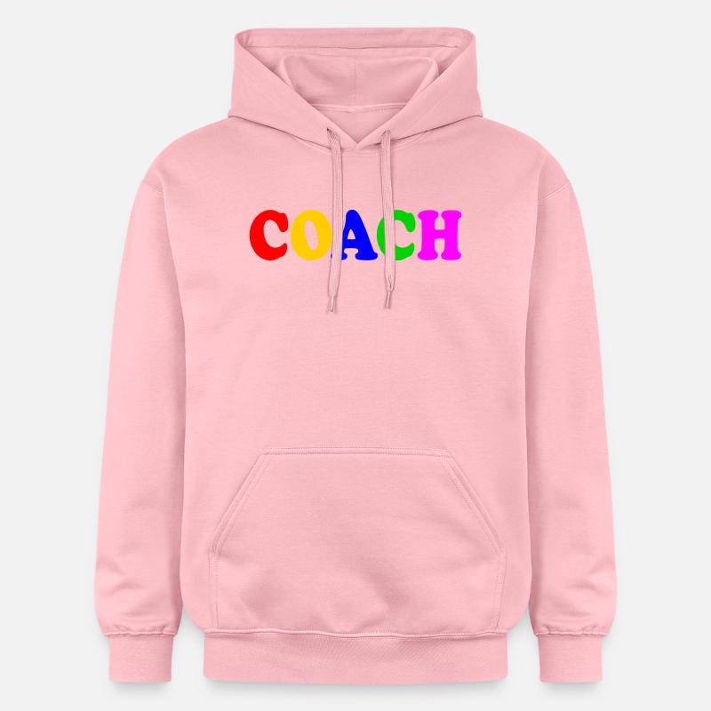 Coach - Sweat à capuche Softstyle® Gildan Unisexe - rose clair