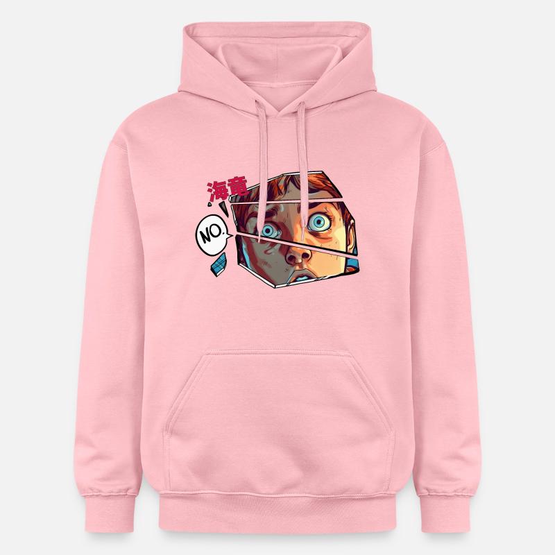 Comics fan! - Sweat à capuche Softstyle® Gildan Unisexe - rose clair