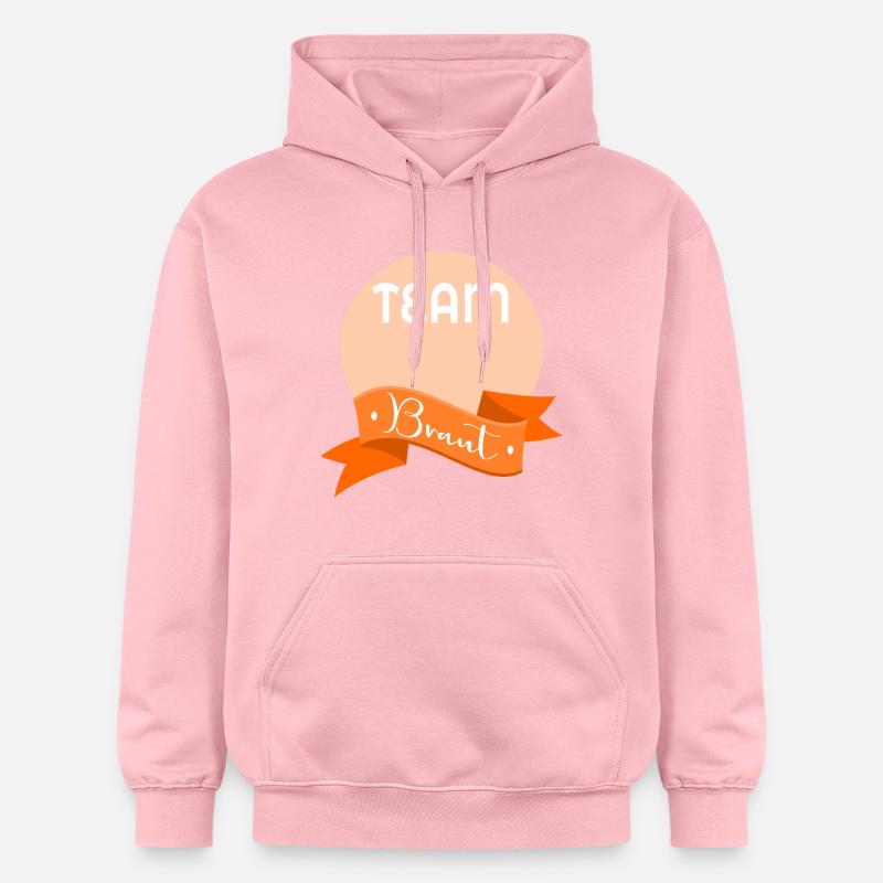 Équipe Bride - Sweat à capuche Softstyle® Gildan Unisexe - rose clair