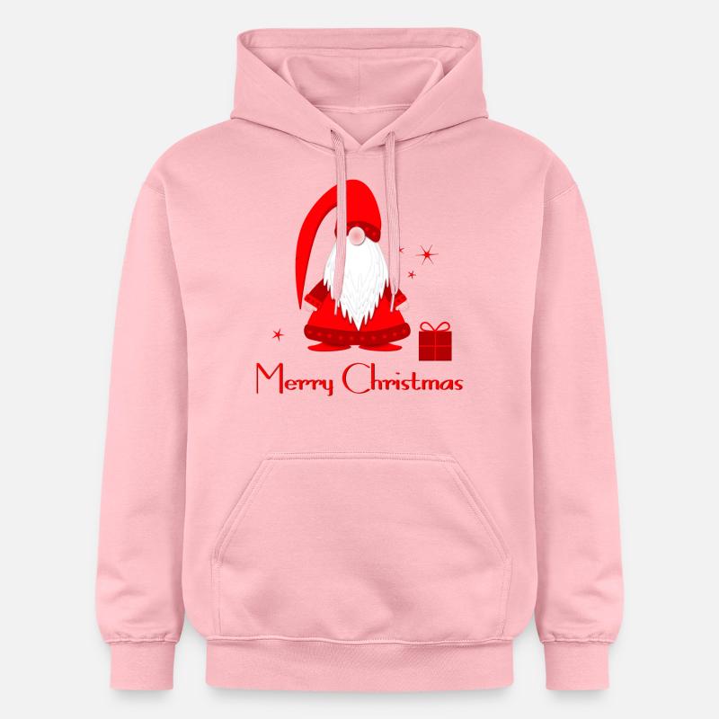 Noël des elfes Joyeux Noël - Sweat à capuche Softstyle® Gildan Unisexe - rose clair