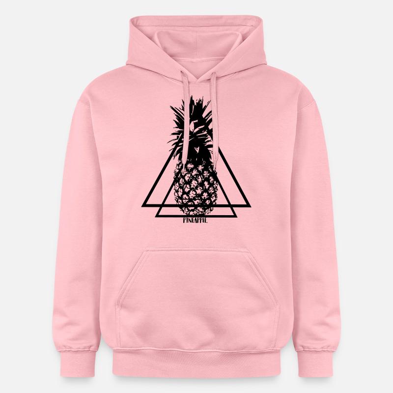 ananas - Sweat à capuche Softstyle® Gildan Unisexe - rose clair