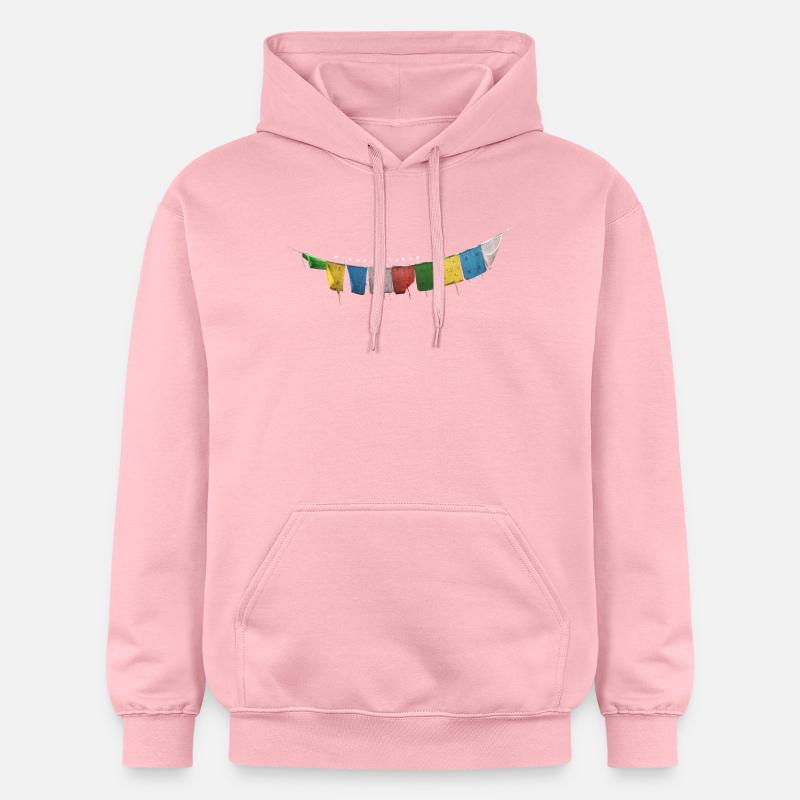 Drapeaux de prière - Sweat à capuche Softstyle® Gildan Unisexe - rose clair