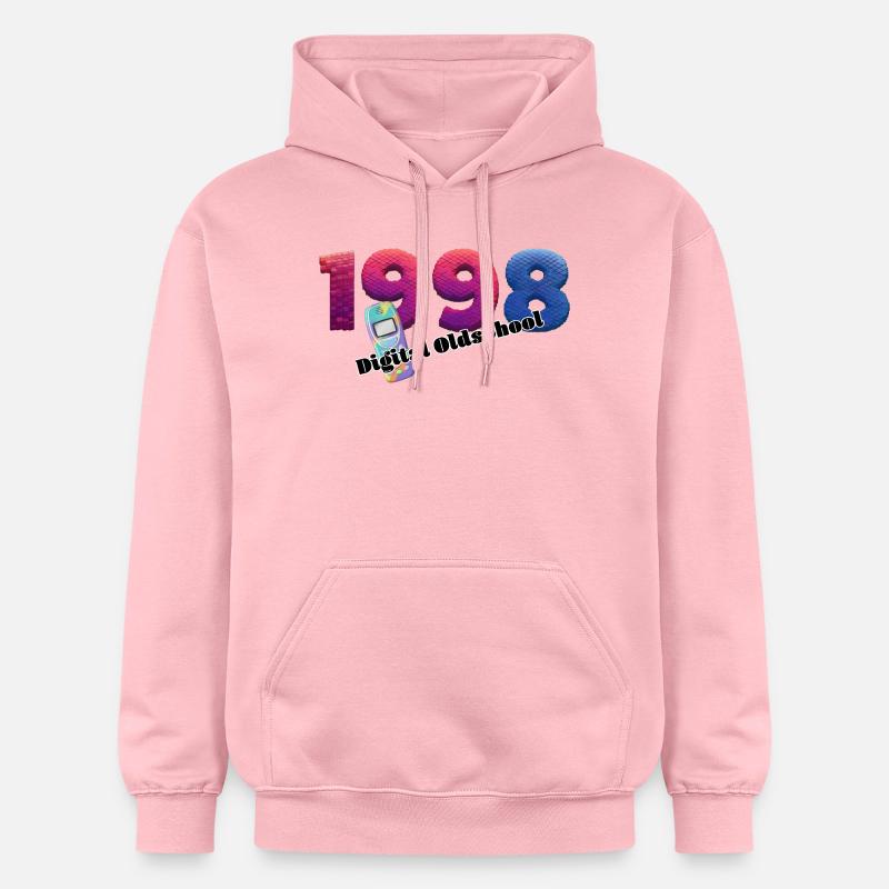 1998 – Style de transition numérique - Sweat à capuche Softstyle® Gildan Unisexe - rose clair