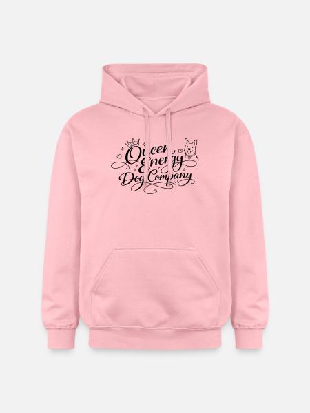 Queen Energy, Dog Company - Gildan Unisex Softstyle® Midweight Hoodie - light pink