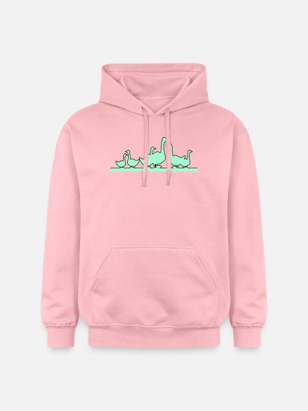 Enten Gänse - Gildan Unisex Softstyle® Midweight Hoodie - Hellrosa