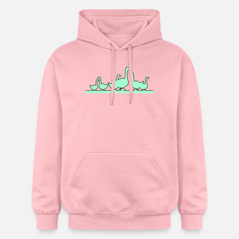 Canards Oies - Sweat à capuche Softstyle® Gildan Unisexe - rose clair
